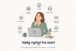 Vælg det rigtige bogføringssystem fra start
